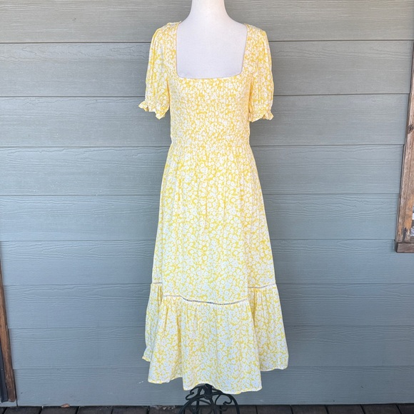 Lost + Wander Sweet Summer Daze Floral Midi Dress - Picture 2 of 12